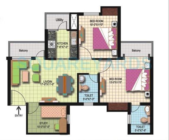  2 BHK Apartment at Amrapali Silicon City, Sector 76 – for Sale