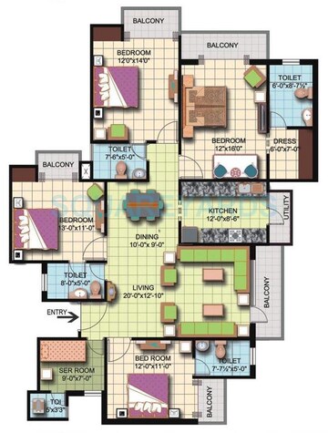  4 BHK Apartment at Amrapali Silicon City, Sector 76 – for Sale