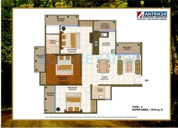  3 BHK Apartment at Sector 77 – for Sale