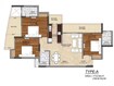 Ashiana Amaltas 3 BHK Layout