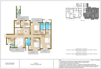 3 BHK Apartment For Resale in ATS Homekraft Pious Orchards Sector 150 Noida  6649682