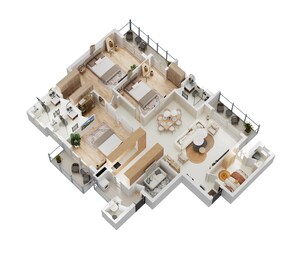 3 BHK 2350 Sq. Ft. Apartment in ATS Kingston Heath
