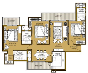 3 BHK Apartment For Resale in ATS Picturesque Reprieves Sector 152 Noida  7991660