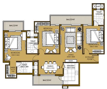  3 BHK Apartment at ATS Picturesque Reprieves, Sector 152 – for Sale