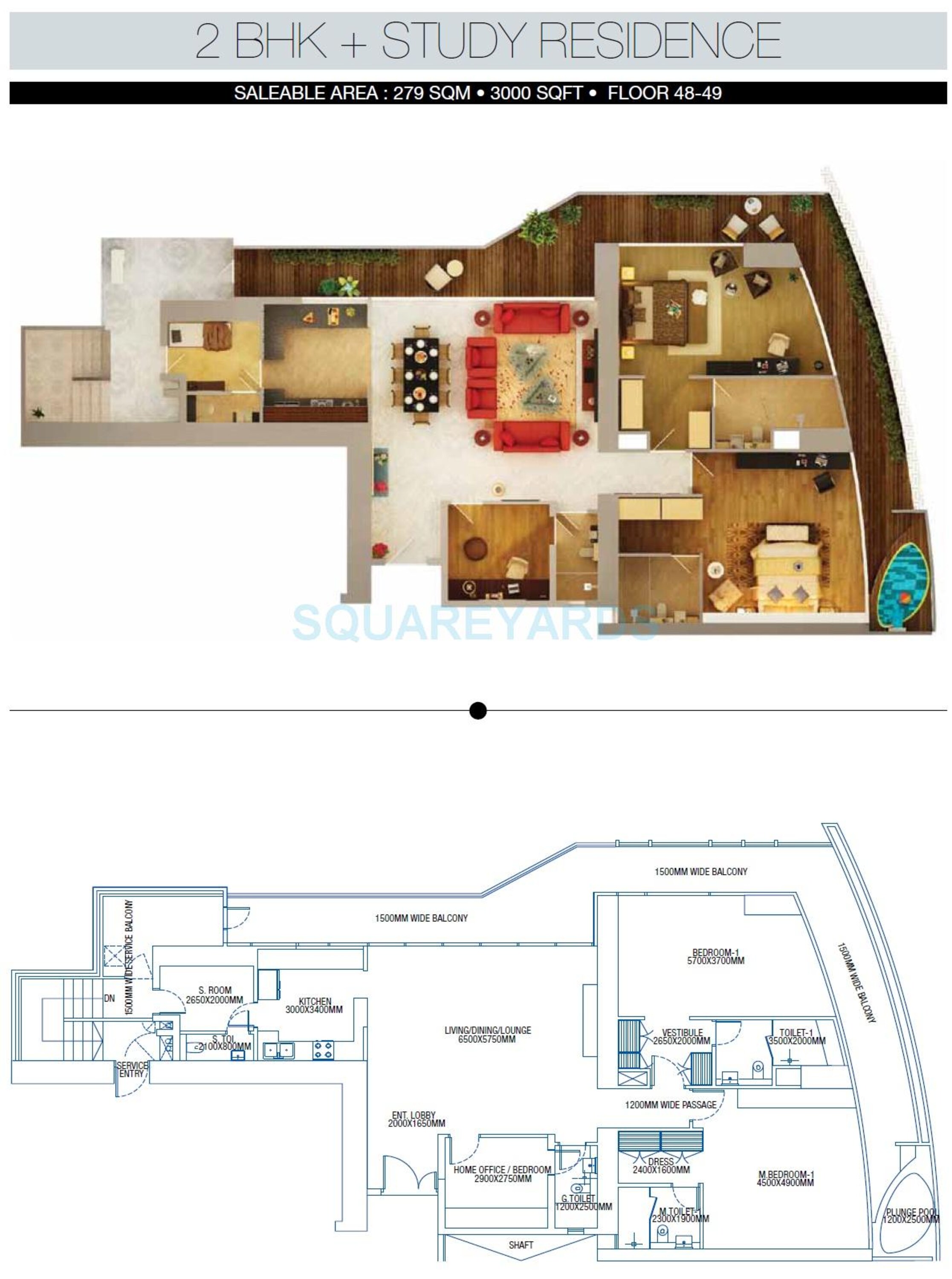 brys buzz apartment 2bhk 3000sqft 1