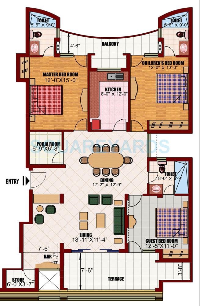 Eldeco Utopia in Sector 93A, Noida 95.70 Lac Price List, Reviews