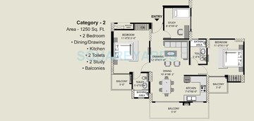  2 BHK Apartment at Exotica Fresco, Sector 137 – for Sale