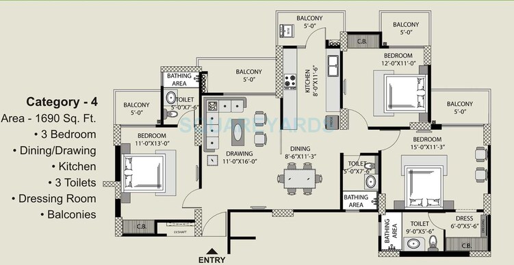 exotica fresco apartment 3bhk 1690sqft 1