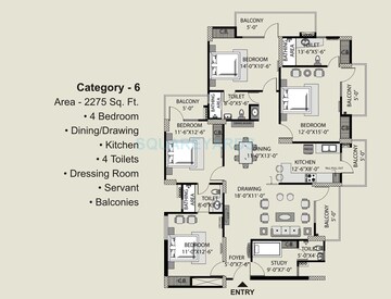  4 BHK Apartment at Exotica Fresco, Sector 137 – for Sale