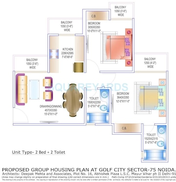  2 BHK Apartment at Gardenia Golf City, Sector 75 – for Sale