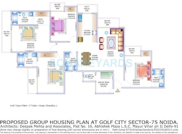 4 BHK Apartment For Resale in Gardenia Golf City Sector 75 Noida  6941884