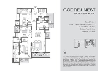 3 BHK Apartment For Resale in Godrej Nest Sector 150 Noida  7663543