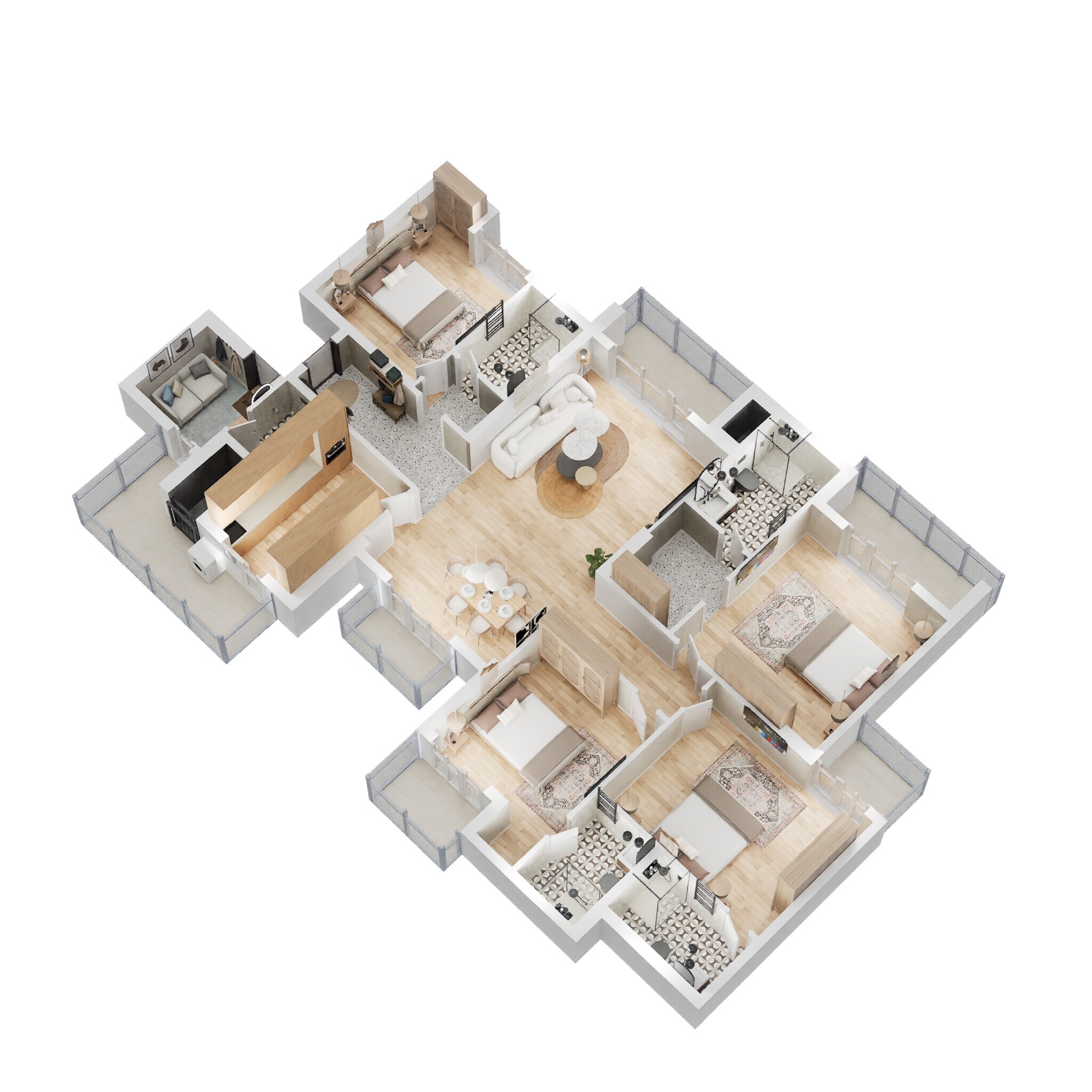 4 BHK 2692 Sq. Ft. Apartment