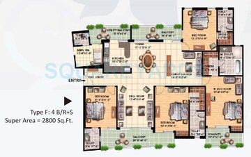  4 BHK Apartment at Great Value Sharanam, Sector 107 – for Sale
