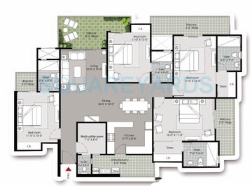  4 BHK Apartment at Gulshan Vivante, Sector 137 – for Sale