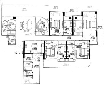  4 BHK Apartment at Ivory County, Sector 115 – for Sale