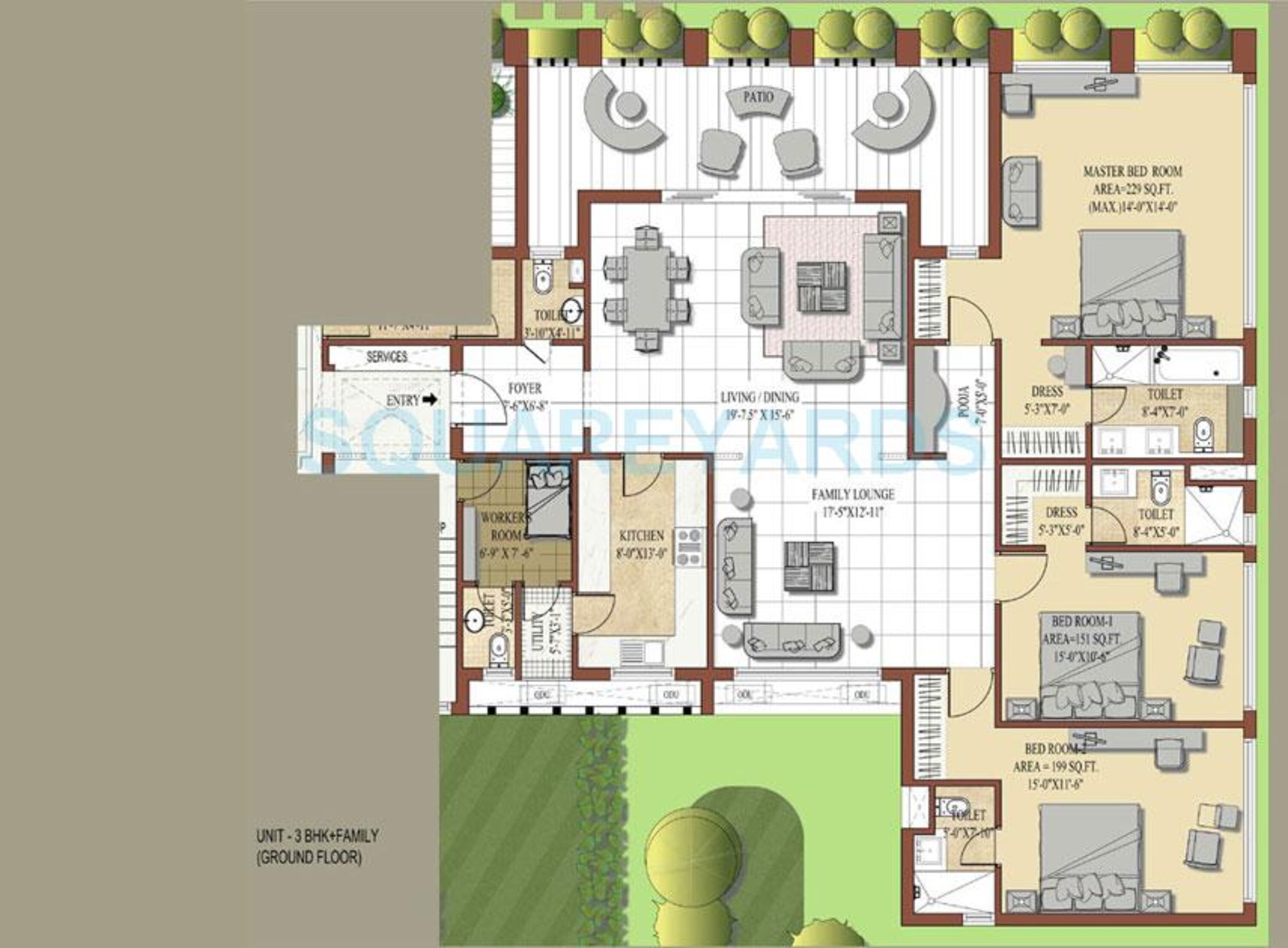 jaypee knight court apartment 3bhk 2675sqft 1