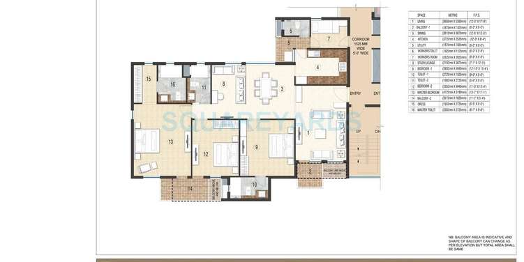 jaypee krescent homes phase ii apartment 3 bhk 1980sqft 20213307183333