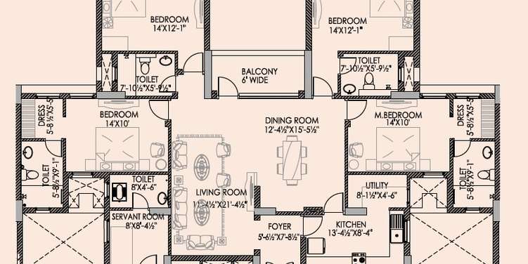 jaypee wish town klassic apartment 4 bhk 2425sqft 20214015124048