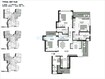 Lotus Greens Isle 3 BHK Layout