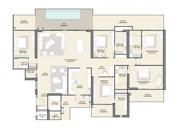  5 BHK Apartment at M3M The Cullinan, Sector 94 – for Sale