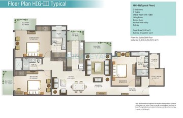  3 BHK Apartment at Mahagun Moderne, Sector 78 – for Rent