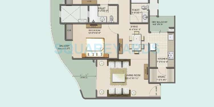 mahagun moderne avlon and betina apartment 3bhk 1850sqft 51