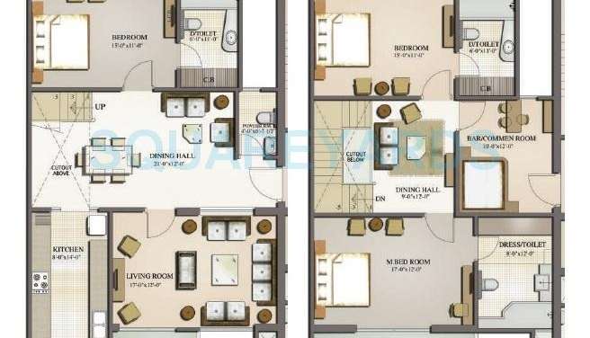 mahagun moderne low rise apartment 3bhk 2925sqft 131