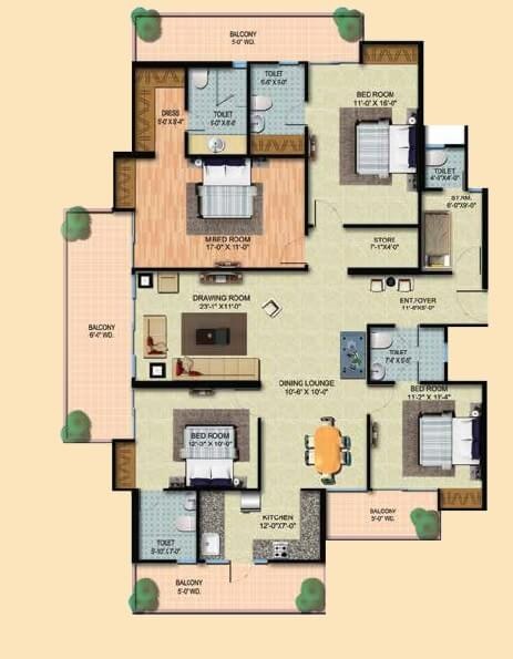 mahaluxmi migsun ultimo apartment 4 bhk 2640sqft 20202111132150
