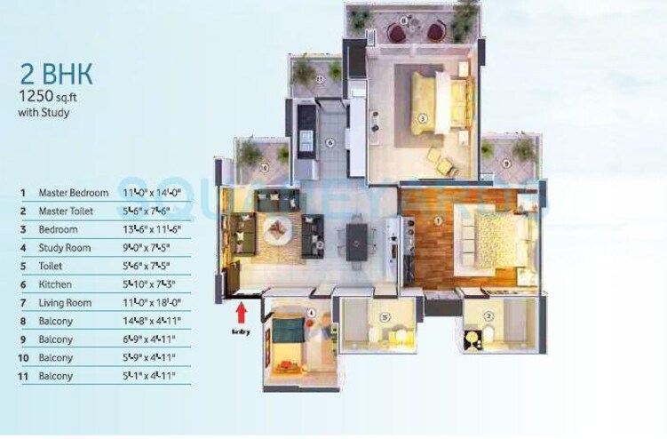 mangalya ophira apartment 2bhk st 1250sqft 1