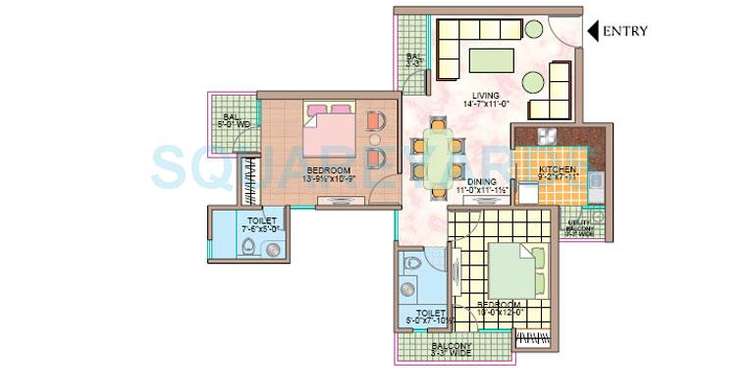 manisha marvel homes apartment 2bhk 1280sqft 1