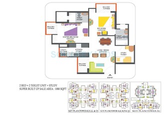 2 BHK Apartment For Resale in Nimbus The Hyde park Sector 78 Noida  7437787