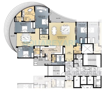  4 BHK Apartment at Omaxe Forest Spa, Sector 93b – for Sale