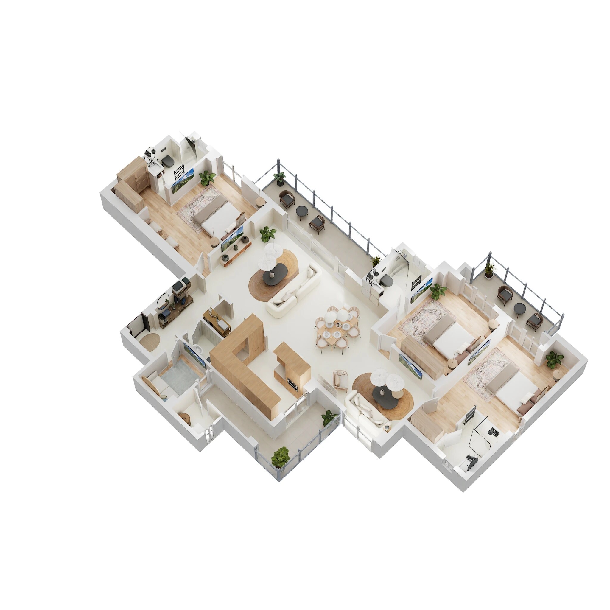 3 BHK 2775 Sq. Ft. Apartment