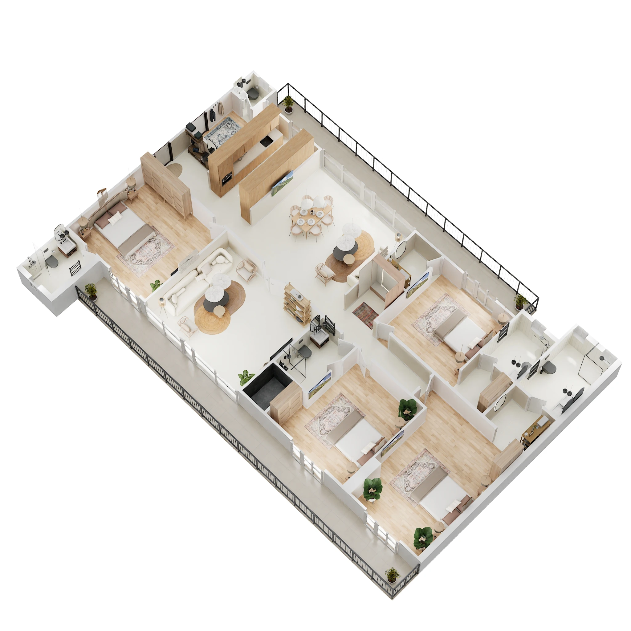 sethi venice apartment 4bhk 3550sqft 1 3d 2422