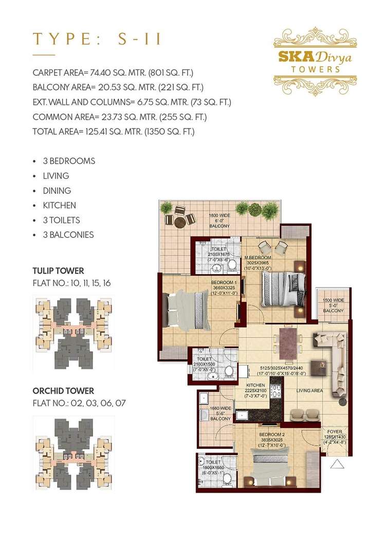 ska divya towers apartment 3 bhk 1350sqft 20201314121317