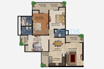  3 BHK Apartment at Supertech 34 Pavilion, Sector 34 – for Sale