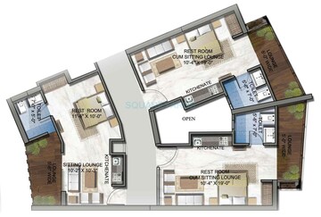  1 BHK Apartment at Supertech North Eye, Sector 74 – for Sale