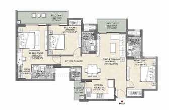 3 BHK Apartment For Resale in Tata Eureka Park Phase 2 Sector 150 Noida  7042868