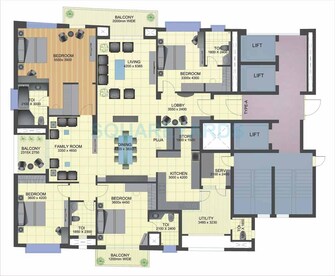 4 BHK Apartment For Resale in TGB Meghdutam Sector 50 Noida  8139215