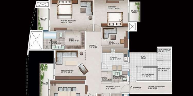 the 3c lotus 300 apartment 3 bhk 3650sqft 20243028223052