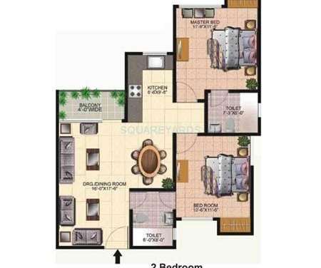 today ridge residency ii apartment 2 bhk 1075sqft 20202606122623