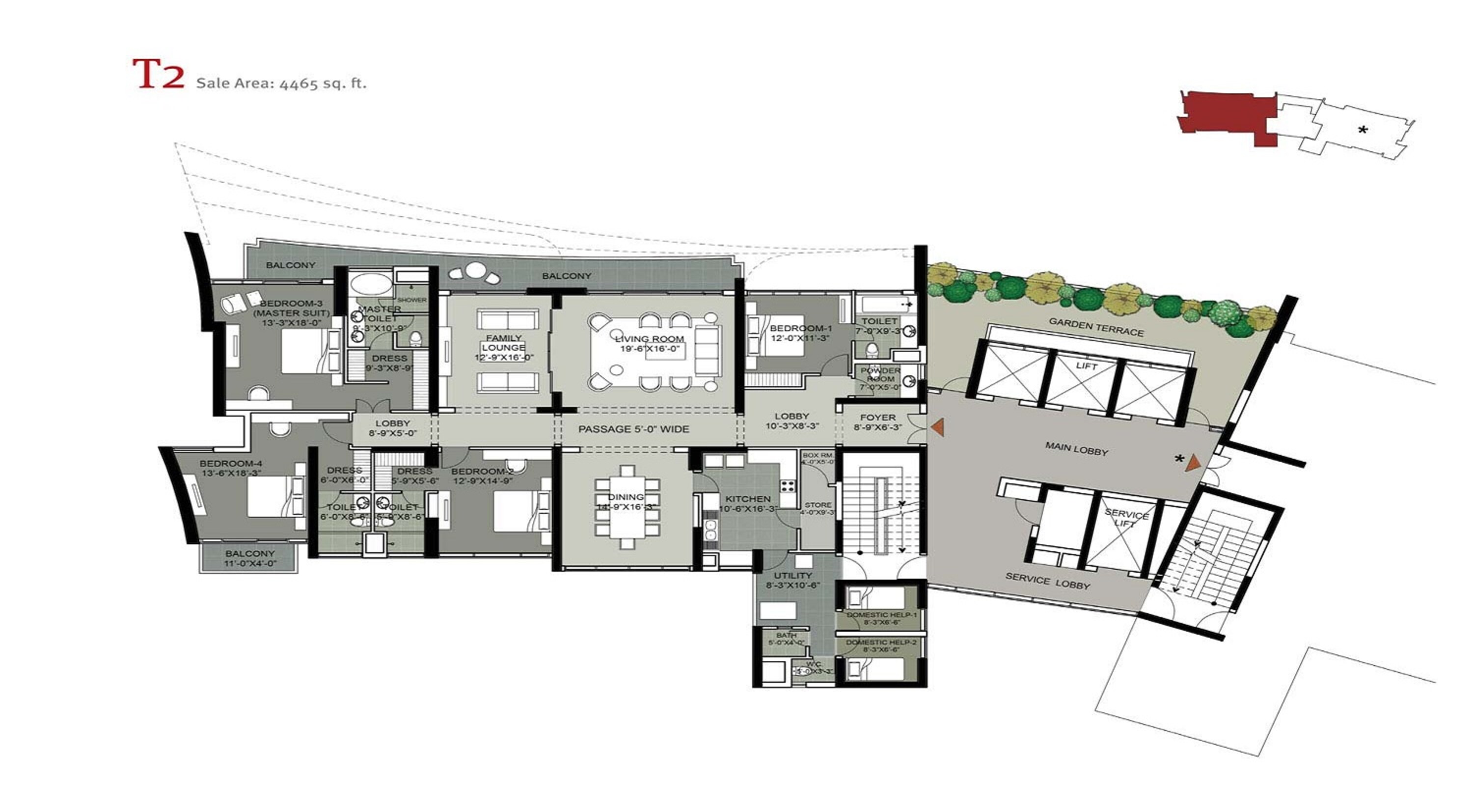 unitech ugcc burgundy apartment 4 bhk 4465sqft 20202907102924