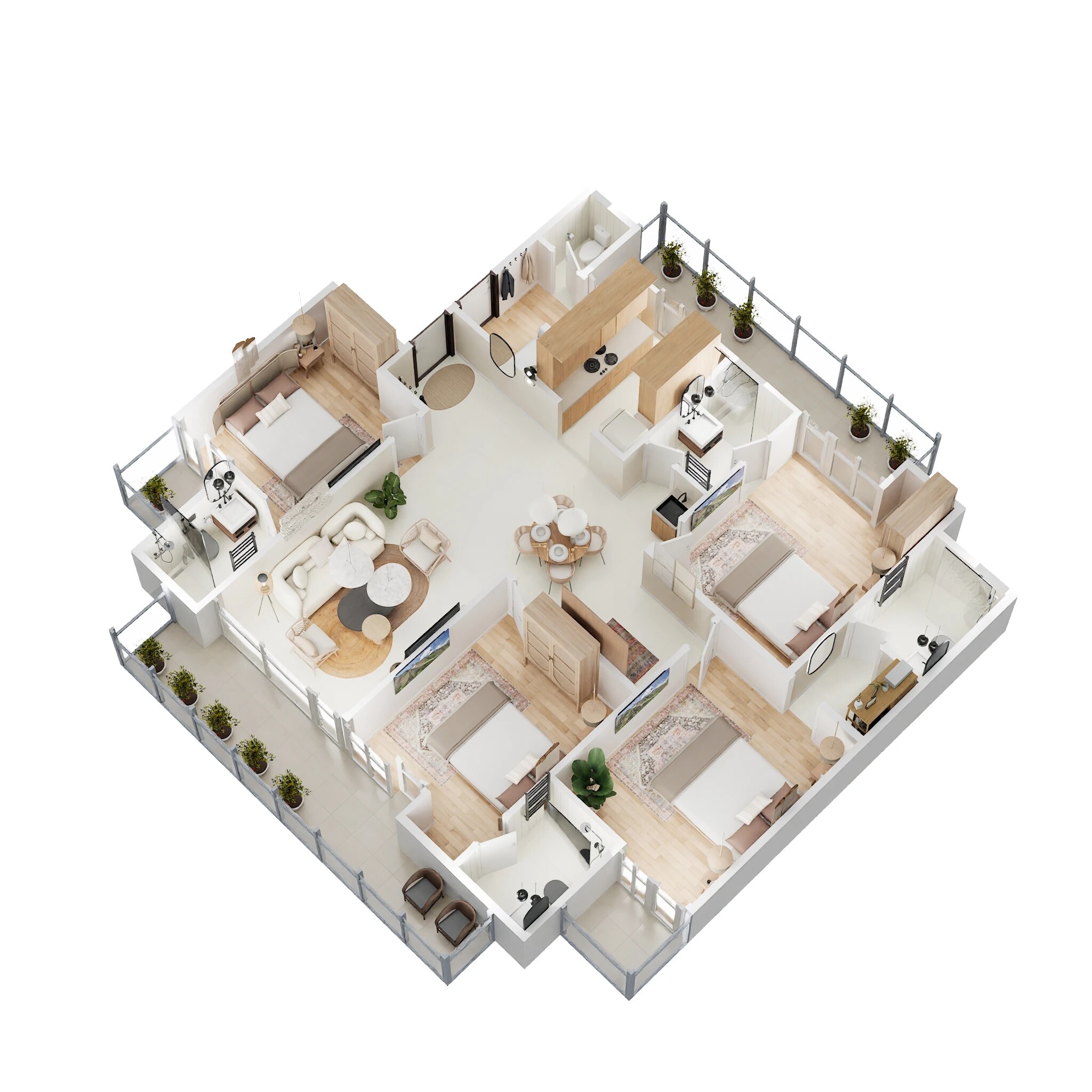 4 BHK 2295 Sq. Ft. Apartment