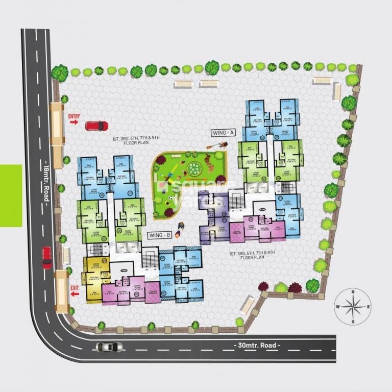 A V Crystal Tower Master Plan Image
