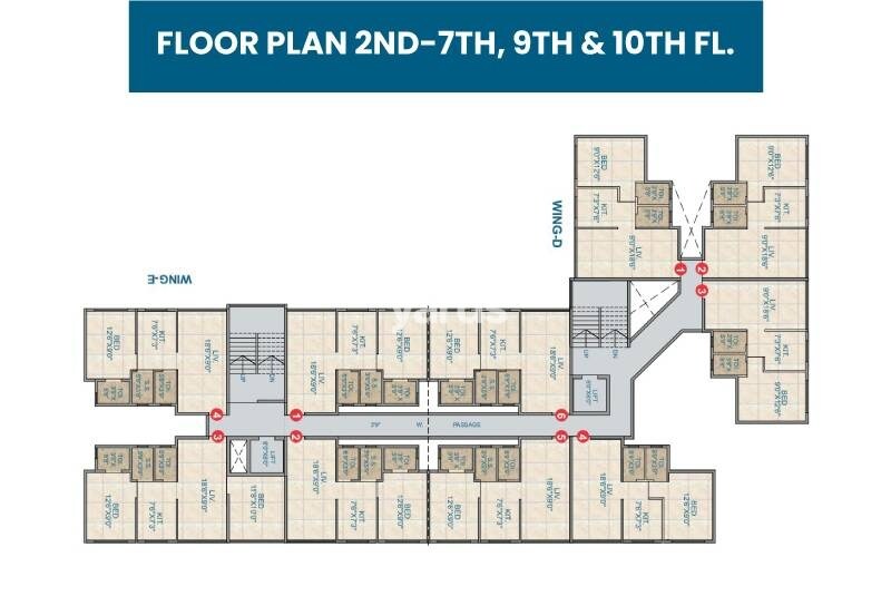 Aar Ramesh Residency Vasai Floor Plans 3