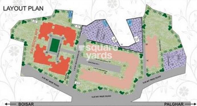 Aasha Sai Siddhi Apartments Master Plan 1