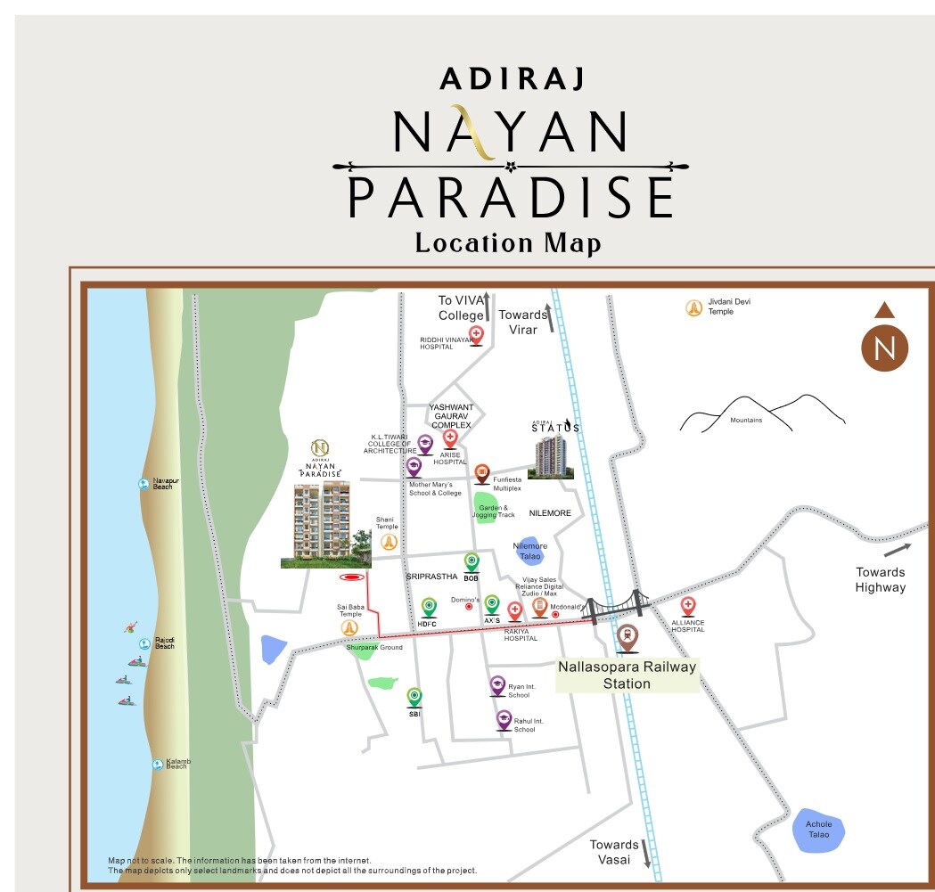 Adiraj Nayan Pradise Location Image