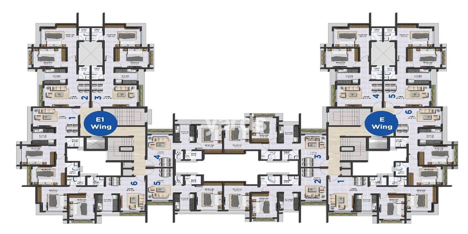 Agami Infinity Park Floor Plans