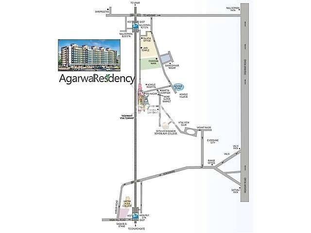 Agarwal Residency CHS Location Image